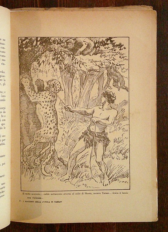 I RACCONTI DELLA JUNGLA DI TARZAN, 1935 - ill. NATOLI