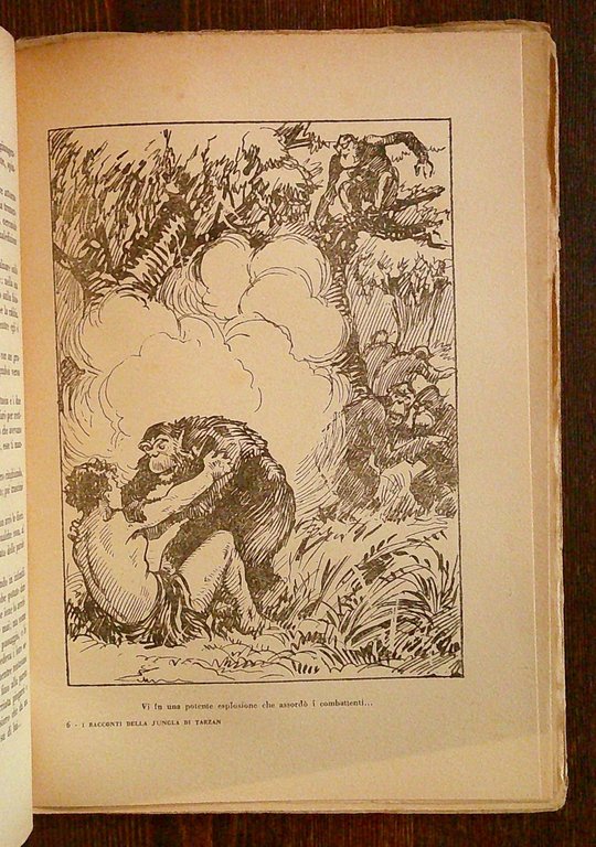 I RACCONTI DELLA JUNGLA DI TARZAN, 1935 - ill. NATOLI