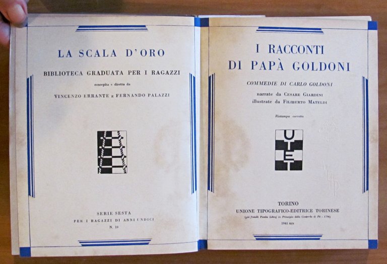 I RACCONTI DI PAPA' GOLDONI - Coll. La Scala d'Oro, …