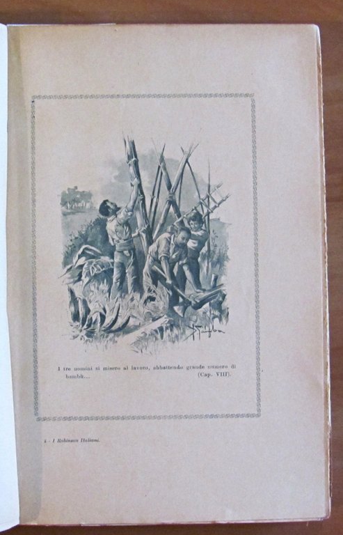 I ROBINSON ITALIANI, 1927 - ill. GAMBA
