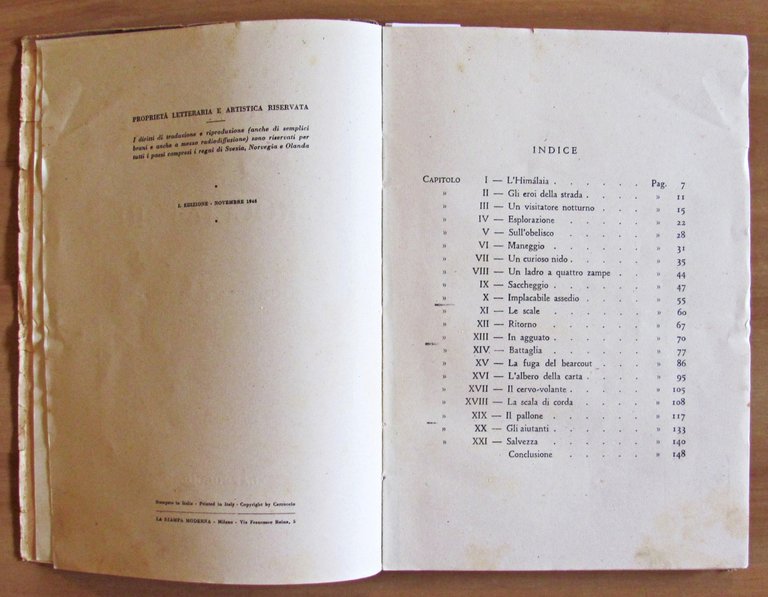 I ROCCIATORI - Coll. Avventurosa, I ed. 1946