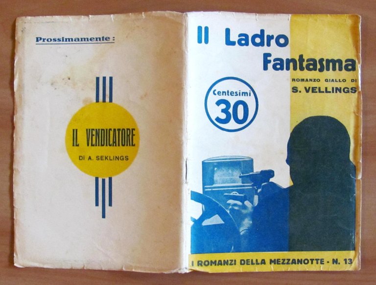 I ROMANZI della MEZZANOTTE N.13 IL LADRO FANTASMA - Ed. …