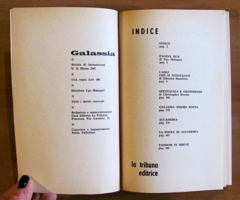 I SOLI CHE SI SCONTRANO - Collana Galassia N. 75