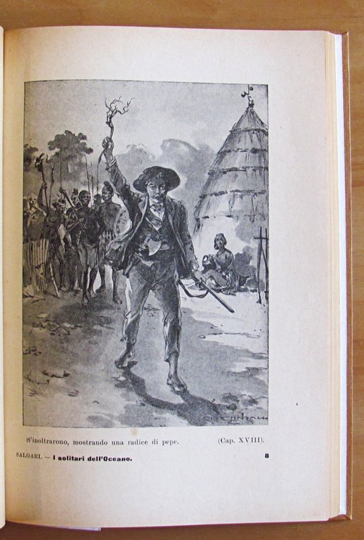 I SOLITARI DELL'OCEANO, 1909 - ill. LINZAGHI