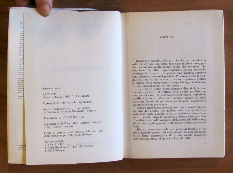 I TRASFIGURATI - Classici della Fantascienza, I ed. 1976 | Immagine Gallery 3