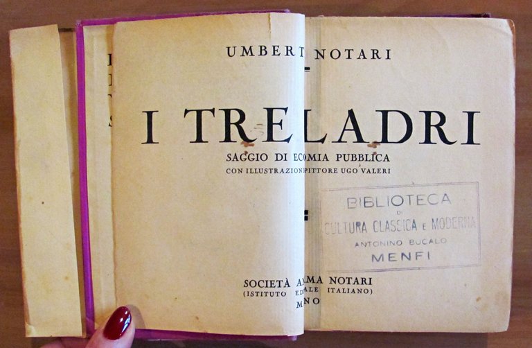 I TRE LADRI - SAGGIO DI ECONOMIA PUBBLICA - CON …