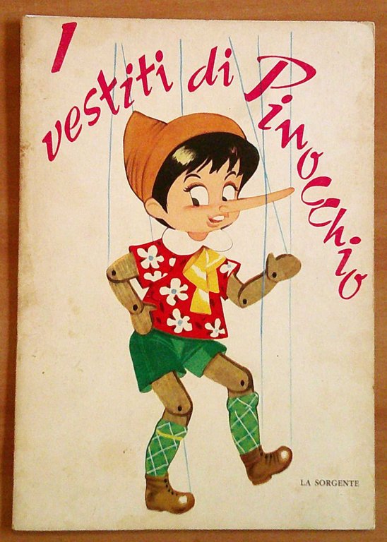 I VESTITI DI PINOCCHIO con MODELLINI DI ABITI DA RITAGLIARE