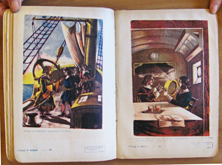 I VIAGGI DI GULLIVER, 1906 - Illustrato