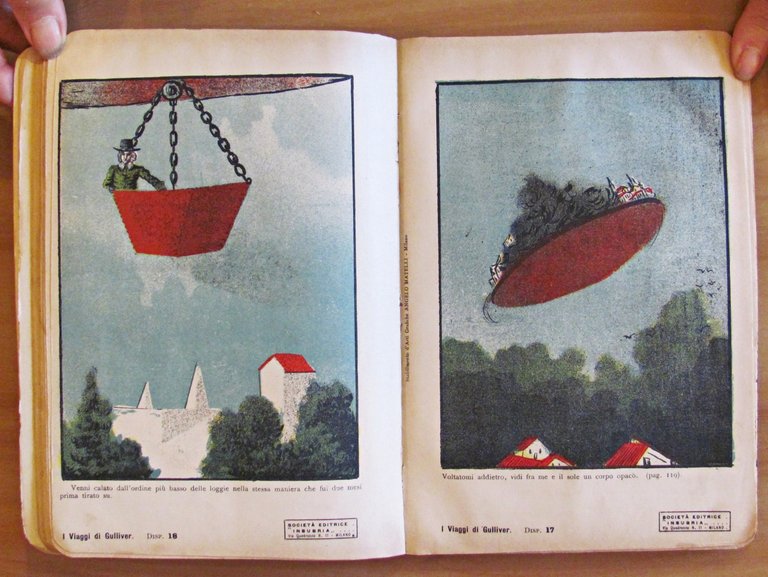 I VIAGGI DI GULLIVER, 1906 - Illustrato