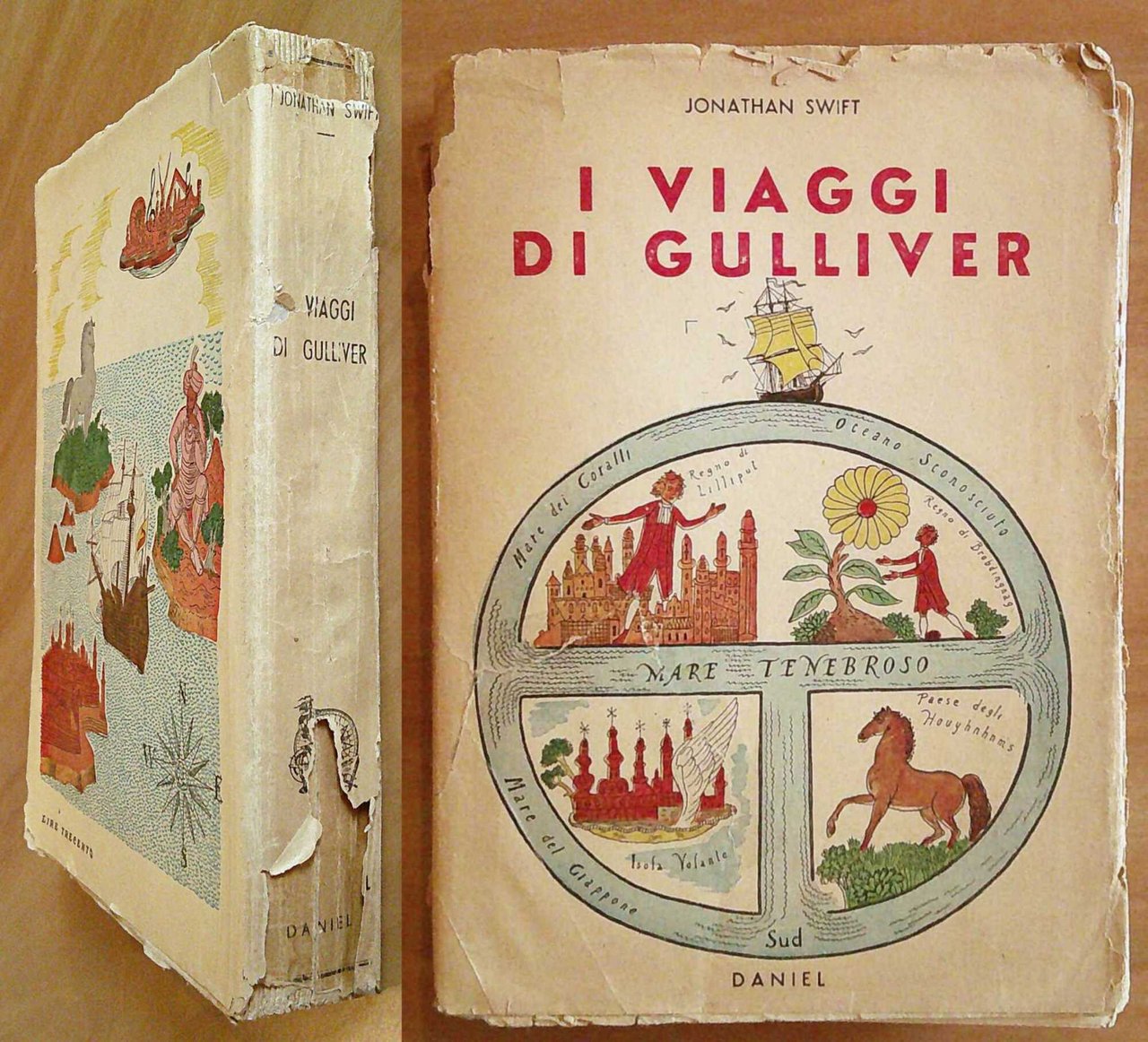 I VIAGGI DI GULLIVER, 1945 ill. APOLLONI