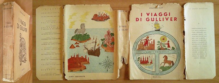 I VIAGGI DI GULLIVER, 1945 ill. APOLLONI