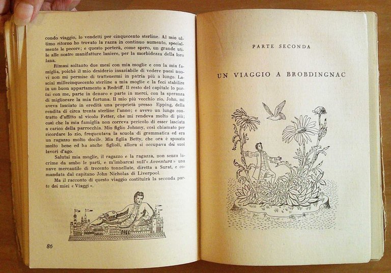 I VIAGGI DI GULLIVER, 1945 ill. APOLLONI