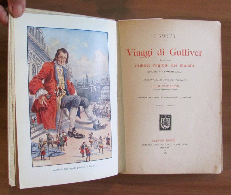 I VIAGGI DI GULLIVER a Lilliput e Brobdingnac, 1913