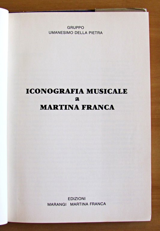 ICONOGRAFIA MUSICALE A MARTINA FRANCA