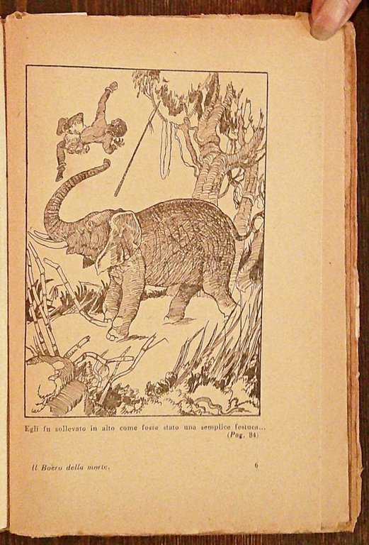 IL BOERO DELLA MORTE - Romanzo d'avventure, 1931