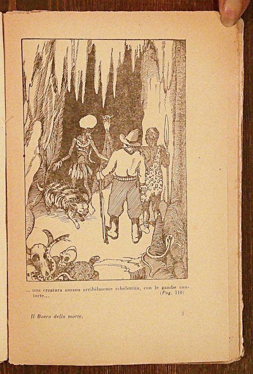 IL BOERO DELLA MORTE - Romanzo d'avventure, 1931