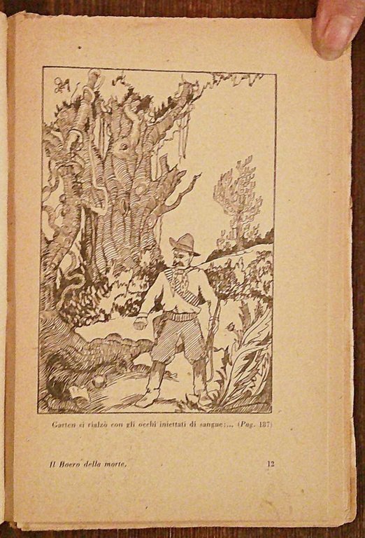 IL BOERO DELLA MORTE - Romanzo d'avventure, 1931