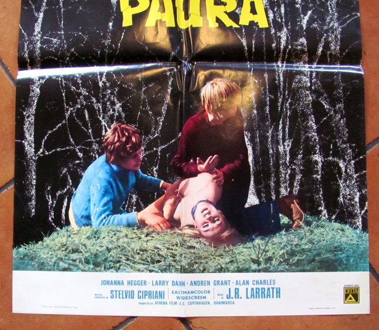 IL BOSCO DELLA PAURA - Fotobusta Originale, I ed. 1973