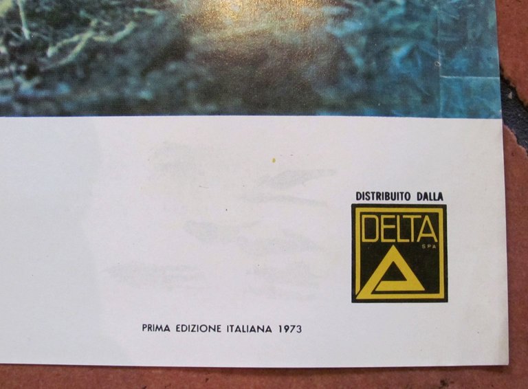 IL BOSCO DELLA PAURA - Fotobusta Originale, I ed. 1973