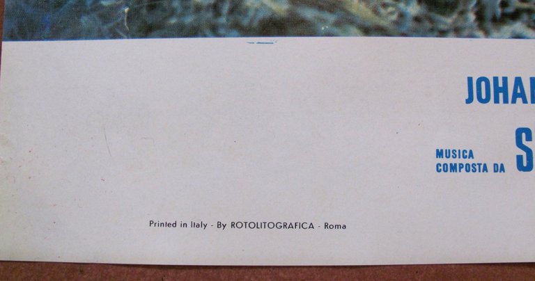 IL BOSCO DELLA PAURA - Fotobusta Originale, I ed. 1973