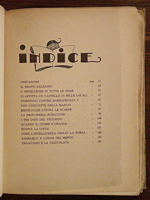 IL BRAVO SALDINO - Fiabe Allegre, 1938 - ill. BALDO