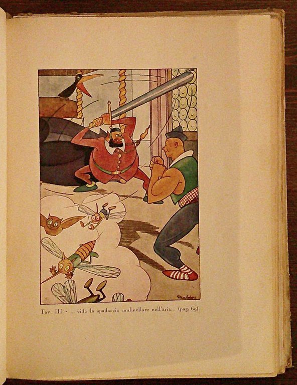 IL BRAVO SALDINO - Fiabe Allegre, 1938 - ill. BALDO