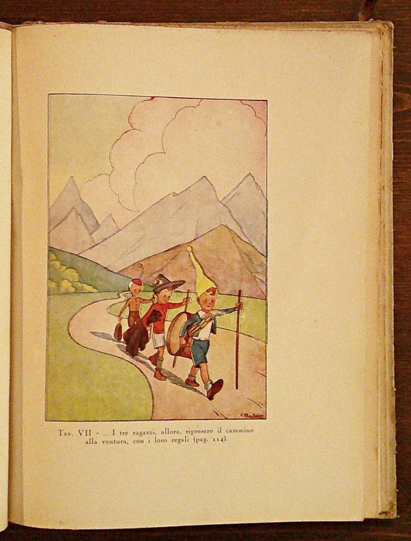 IL BRAVO SALDINO - Fiabe Allegre, 1938 - ill. BALDO