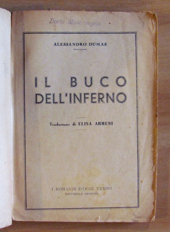 IL BUCO DELL'INFERNO, anni '30 | Immagine Gallery 2