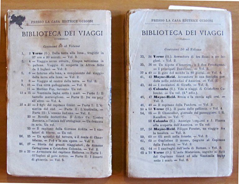 IL CACCIATORE DI PIANTE - 2 Volumi, Completo, 1880