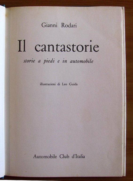 IL CANTASTORIE - Storie a piedi e in automobile