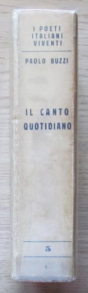 IL CANTO QUOTIDIANO - I ed. 1933