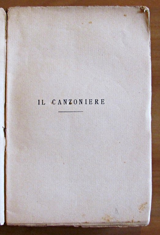 IL CANZONIERE