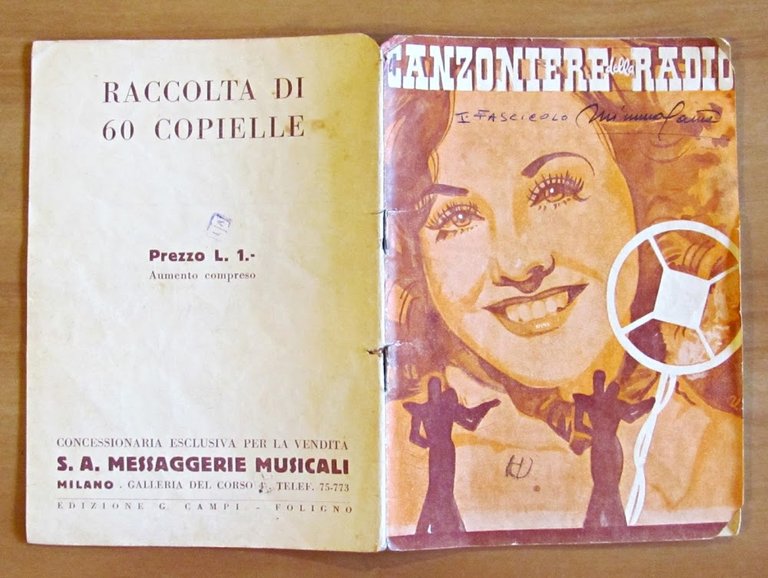 IL CANZONIERE DELLA RADIO - RACCOLTA DELLE CANZONI DI SUCCESSO …