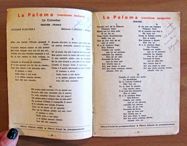 IL CANZONIERE DELLA RADIO 5^ Fascicolo - Messaggerie Musicali