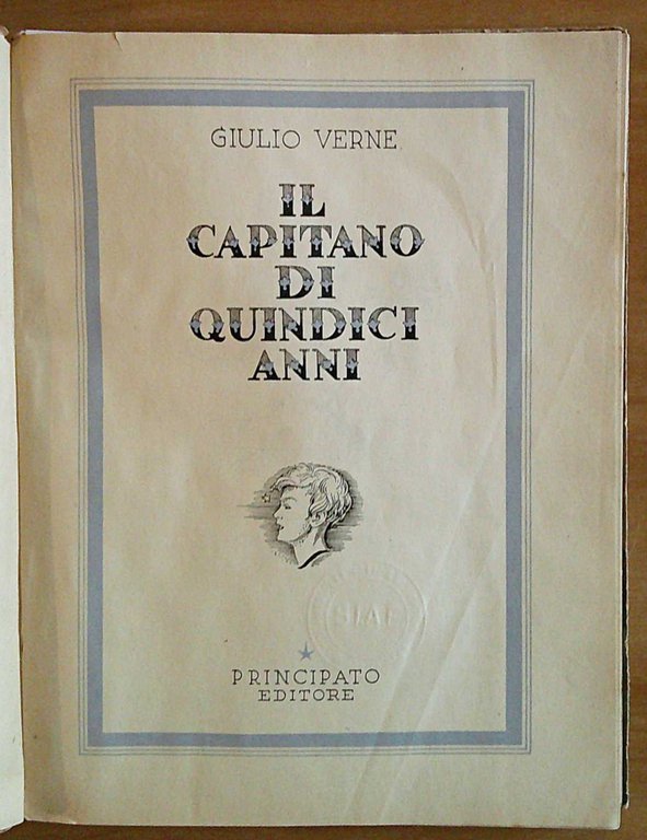 IL CAPITANO DI QUINDICI ANNI, 1950 - ill. NICOULINE