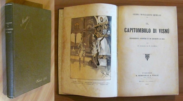 IL CAPITOMBOLO DI VISNU' - straordinarie avventure di un giovinetto …