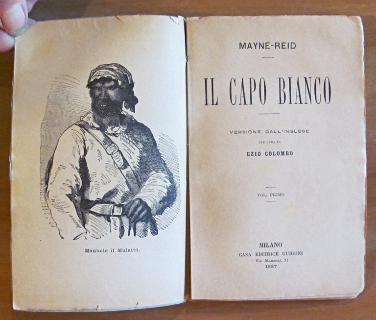 IL CAPO BIANCO - 2 Volumi, Completo, 1887