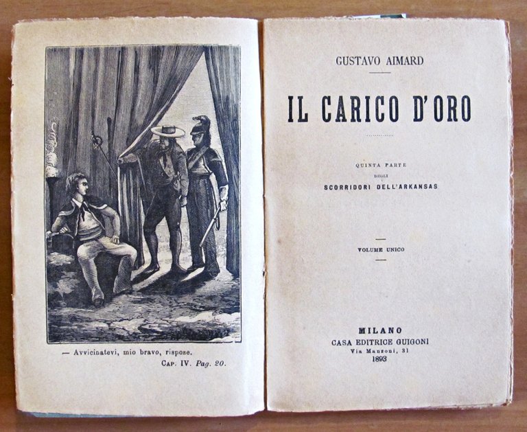 IL CARICO D'ORO - Volume Unico, 1893