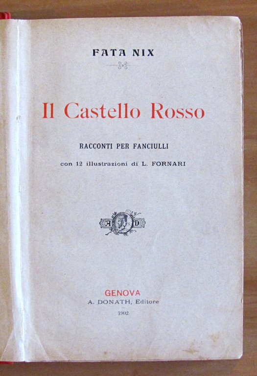 IL CASTELLO ROSSO - Racconti per Fanciulli