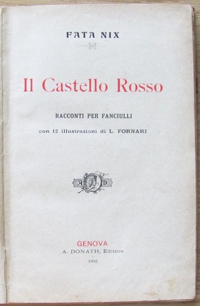 IL CASTELLO ROSSO - Racconti per Fanciulli