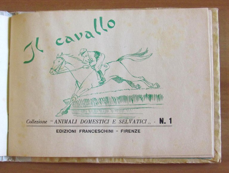 IL CAVALLO - Collezione Animali Domestici e Selvatici, 1949