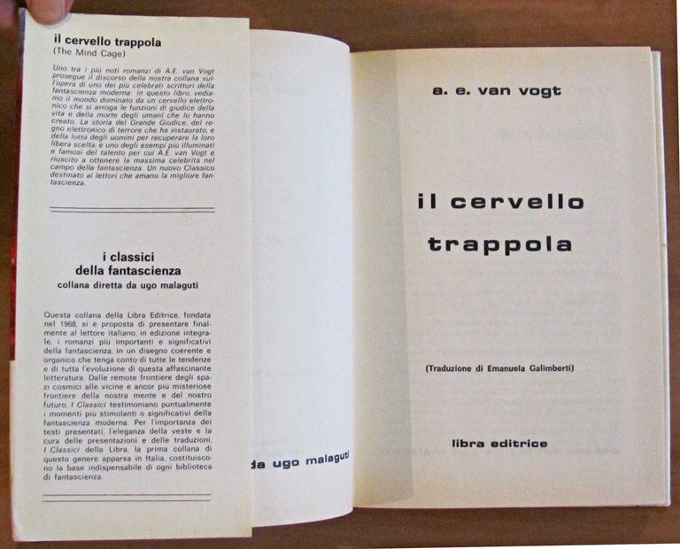 IL CERVELLO TRAPPOLA - Collana Classici Libra N.66, I ed. …