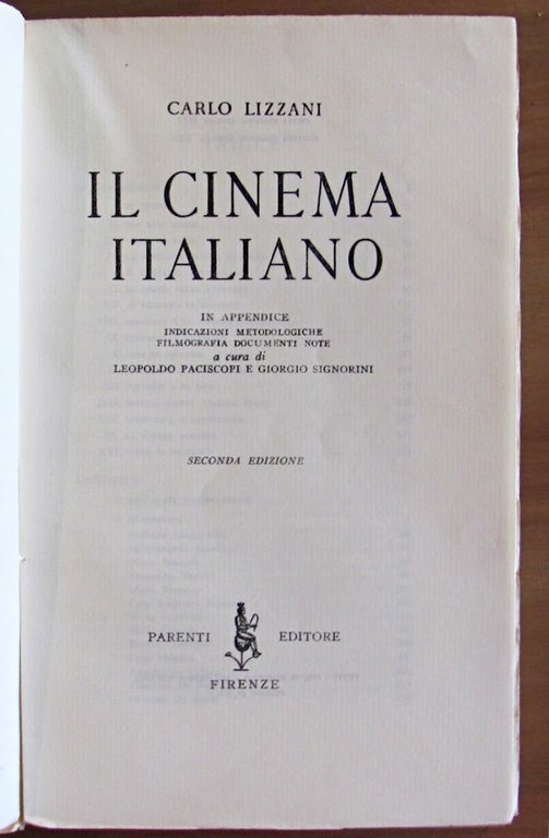 IL CINEMA ITALIANO