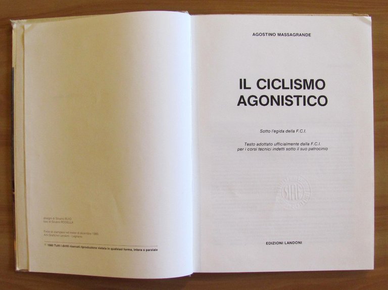 IL CLICLISMO AGONISTICO - Sotto l'egida della F.C.I., 1980