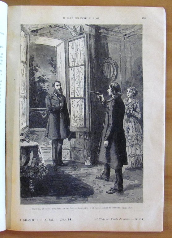 IL CLUB DEI FANTI DI CUORI ROCAMBOLE - Sonzogno 1938 …