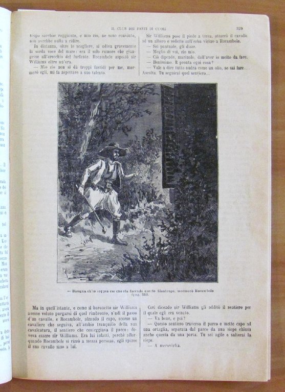 IL CLUB DEI FANTI DI CUORI ROCAMBOLE - Sonzogno 1938 …