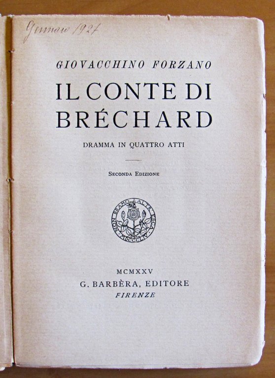 IL CONTE DI BRECHARD