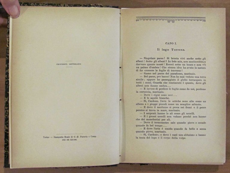 IL CONTINENTE MISTERIOSO, 1906 - ill. CARPANETTO