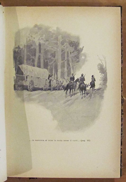 IL CONTINENTE MISTERIOSO, 1906 - ill. CARPANETTO