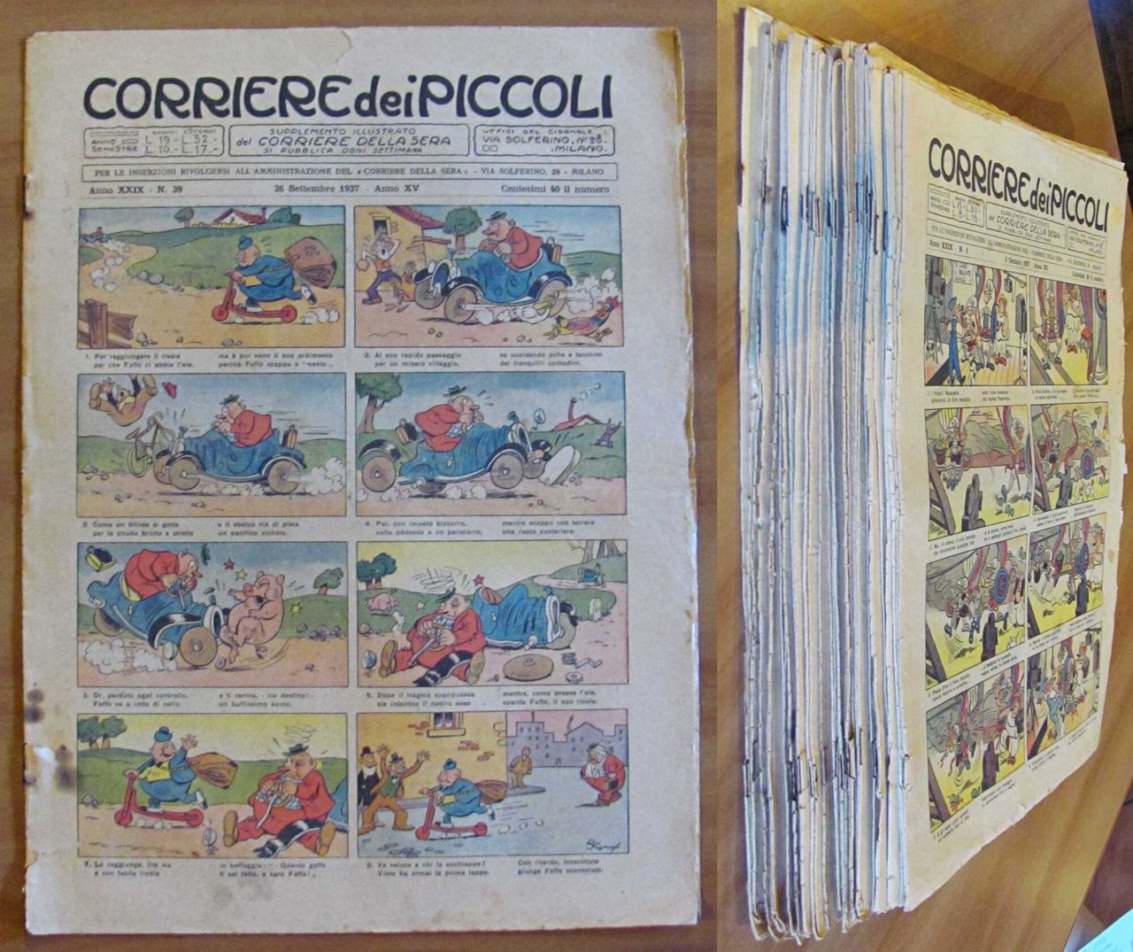 IL CORRIERE DEI PICCOLI N.1/52 - ANNATA COMPLETA in Fascicoli … | Immagine principale